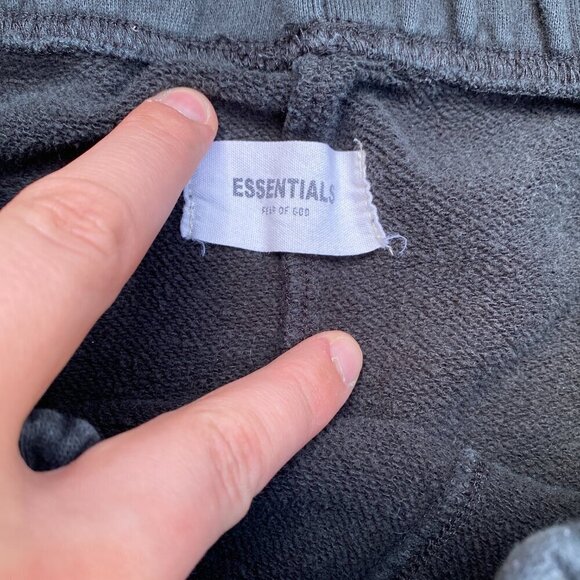 Vintage Essentials Sweatpants XL Faded Black/Gray - Picture 8 of 10